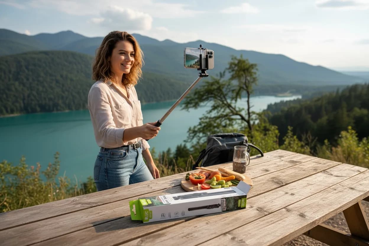 BSF2 Tripod & Selfie Çubuğu 4