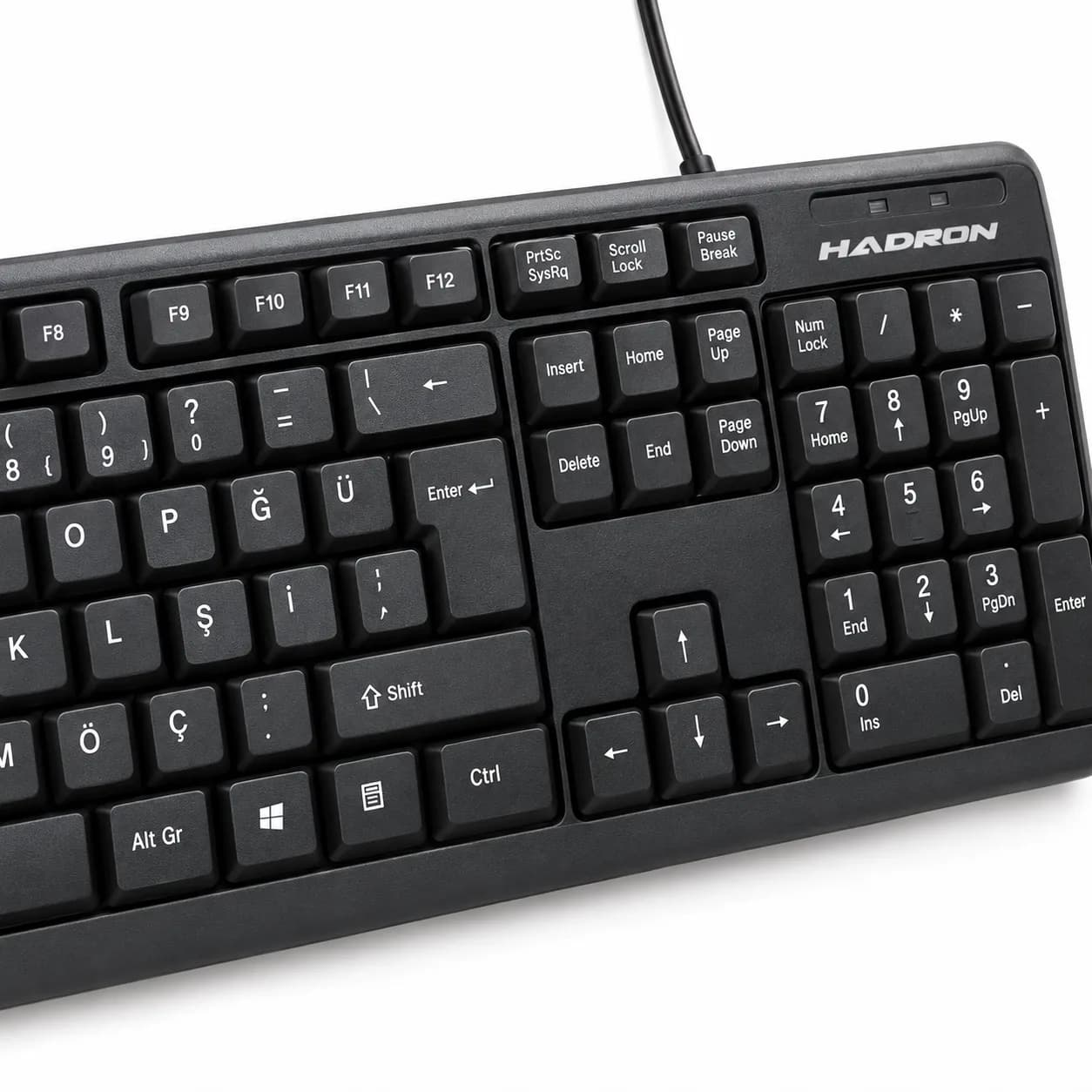 Hadron HDX2603 Türkçe Q Kablolu Klavye 2