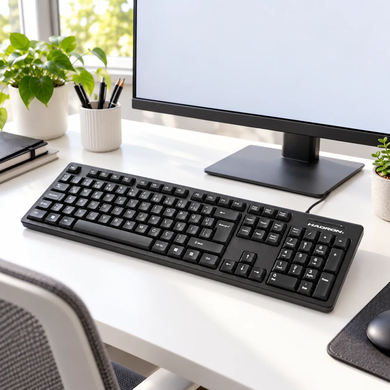Hadron HDX2603 Türkçe Q Kablolu Klavye 4