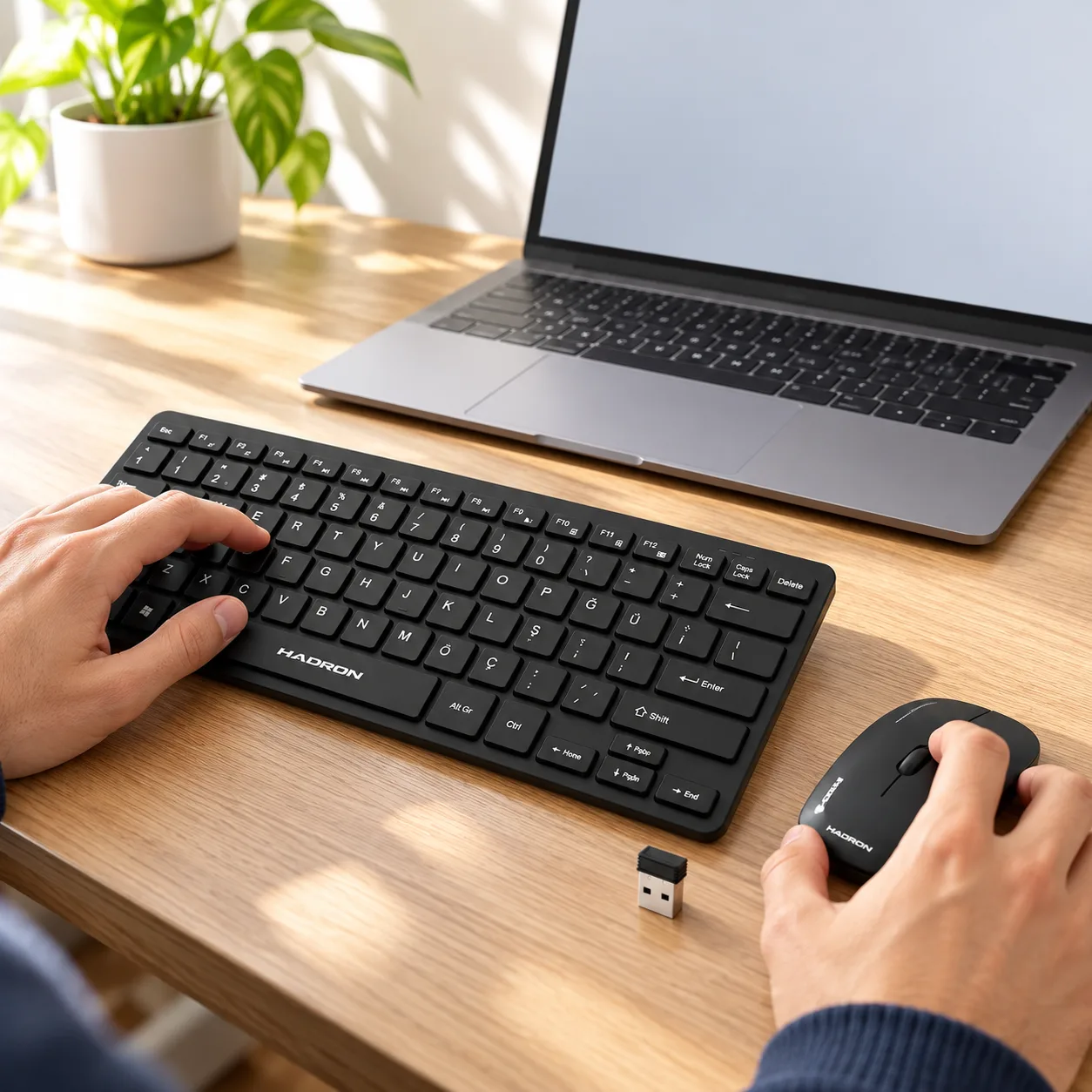 Hadron HR839 Kablosuz Klavye ve Mouse Seti 4
