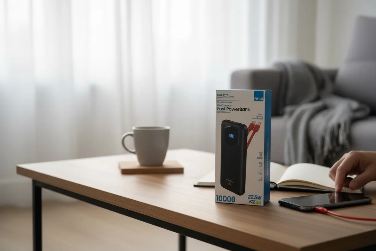 PW-139 Powerbank 10.000 mAh 22.5W 5