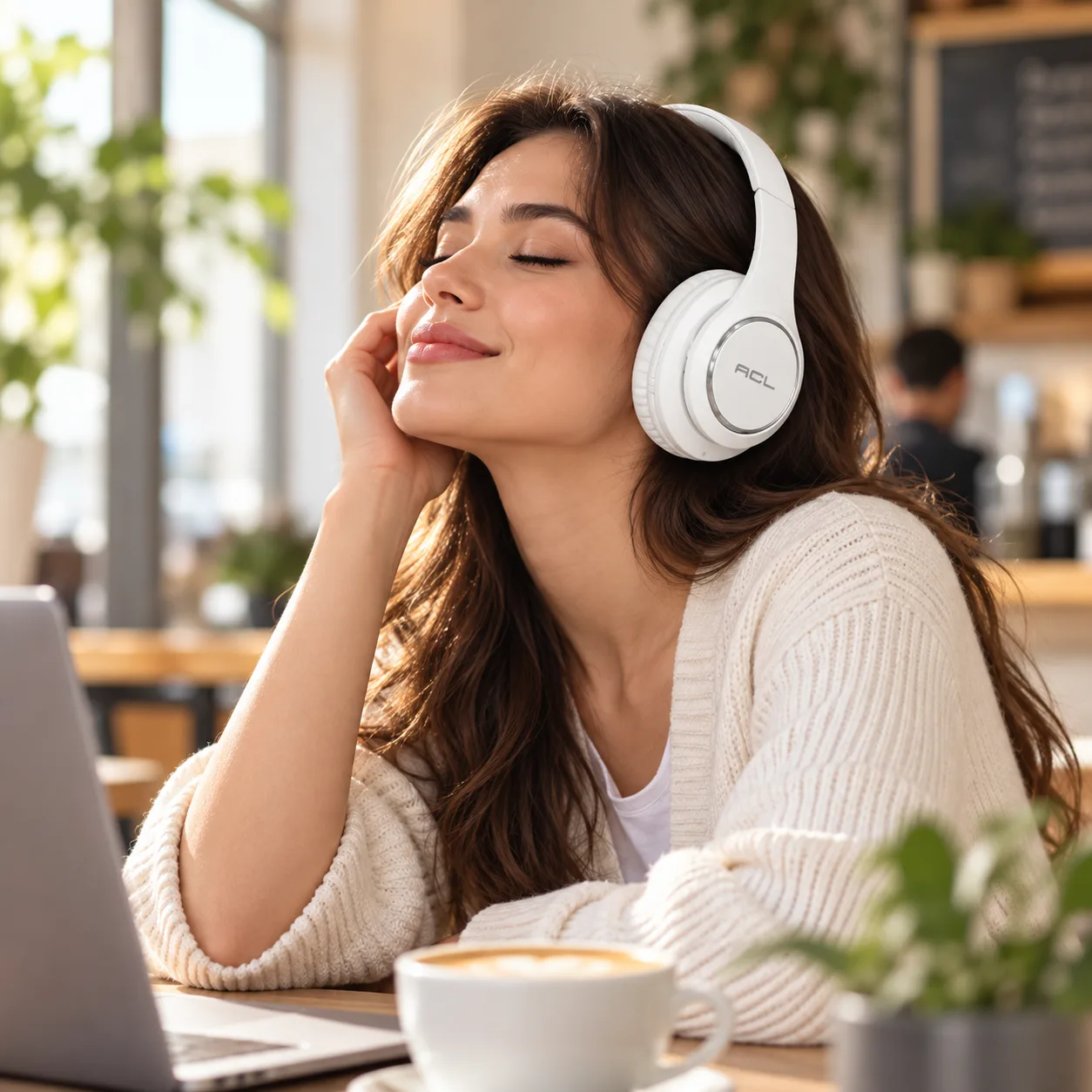 ACL ABK-03 Bluetooth Kulaklık - Beyaz 4