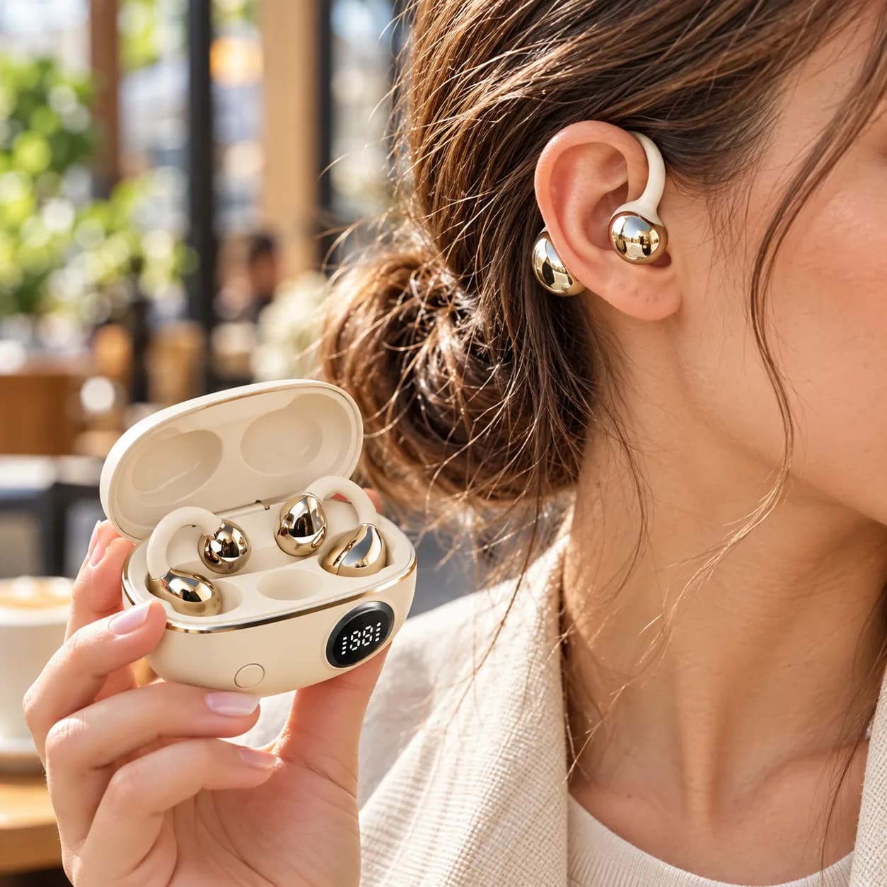 ACL ACB-79 Bluetooth Kulaklık - Krem 4