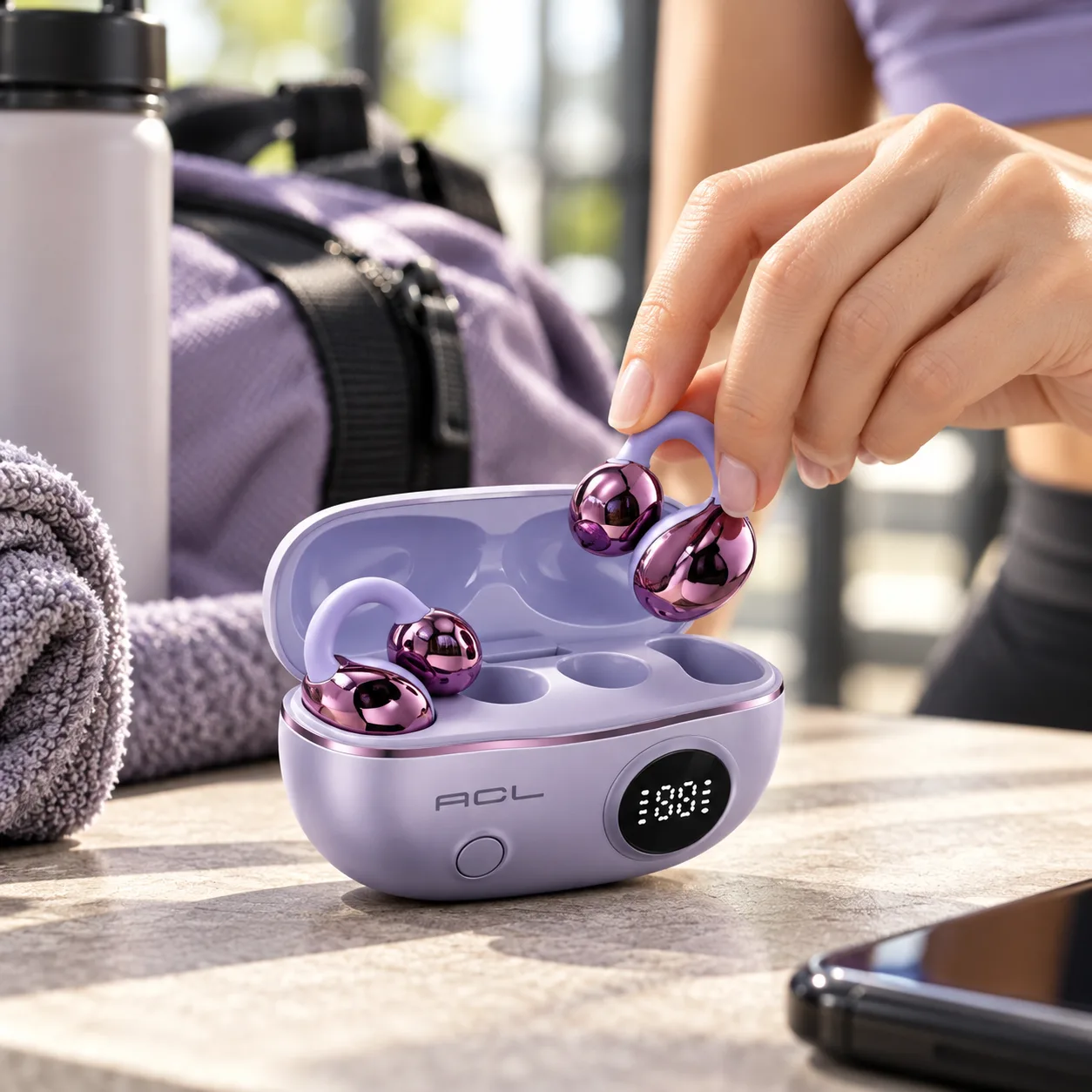 ACL ACB-79 Bluetooth Kulaklık - Mor 3