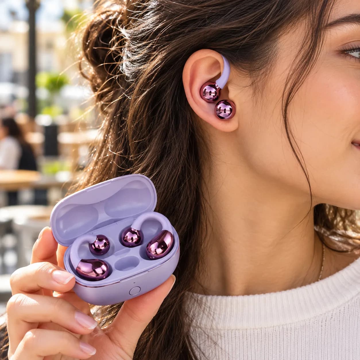 ACL ACB-79 Bluetooth Kulaklık - Mor 4