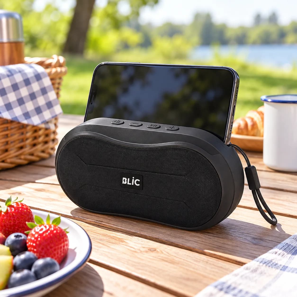 BLS-96 6W Bluetooth Hoparlör - Siyah 4