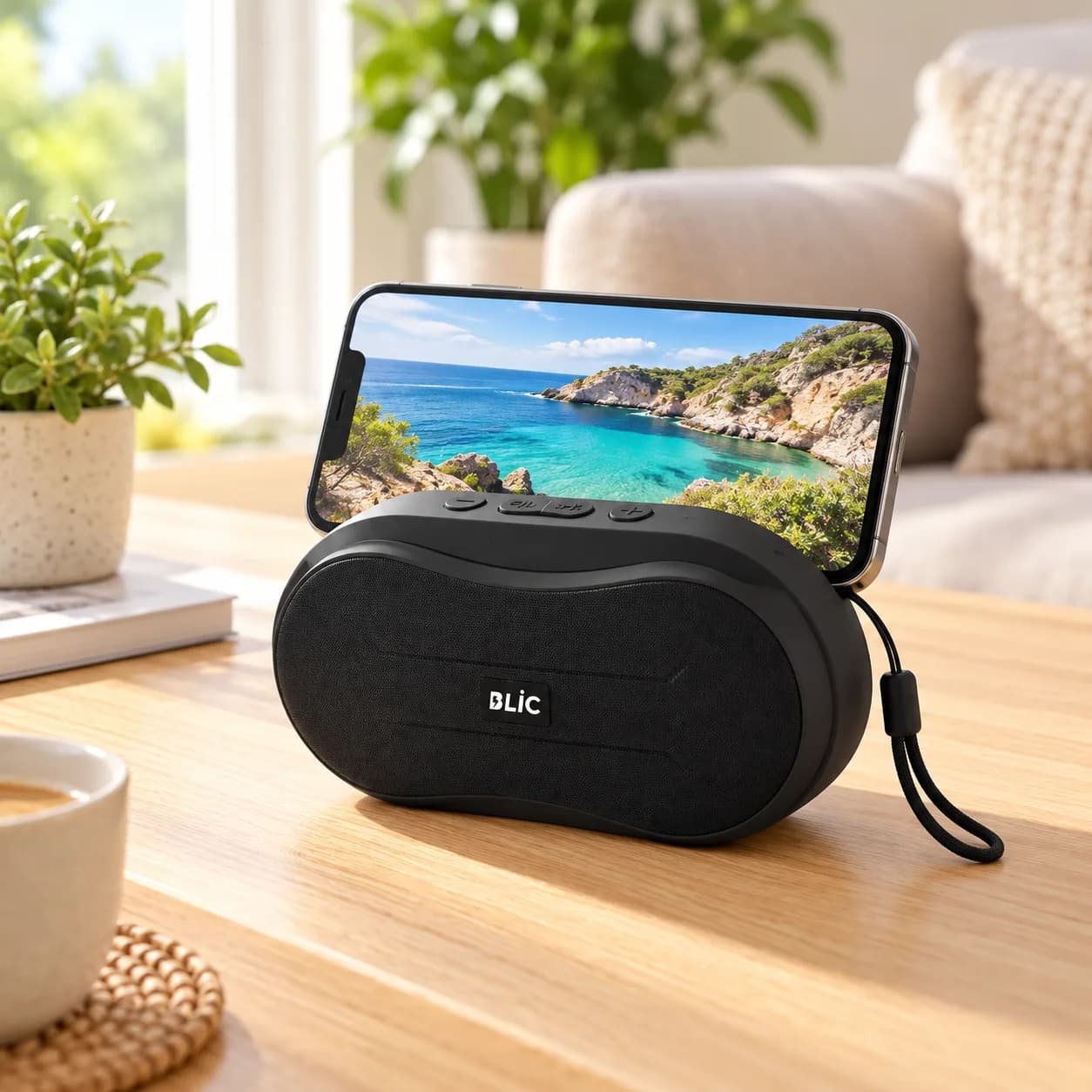 BLS-96 6W Bluetooth Hoparlör - Siyah 5