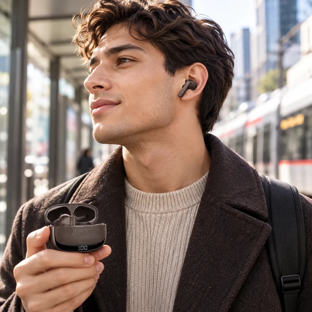 FULLTECH FB32 ANC+ENC TWS Bluetooth Kulaklık - Siyah 4